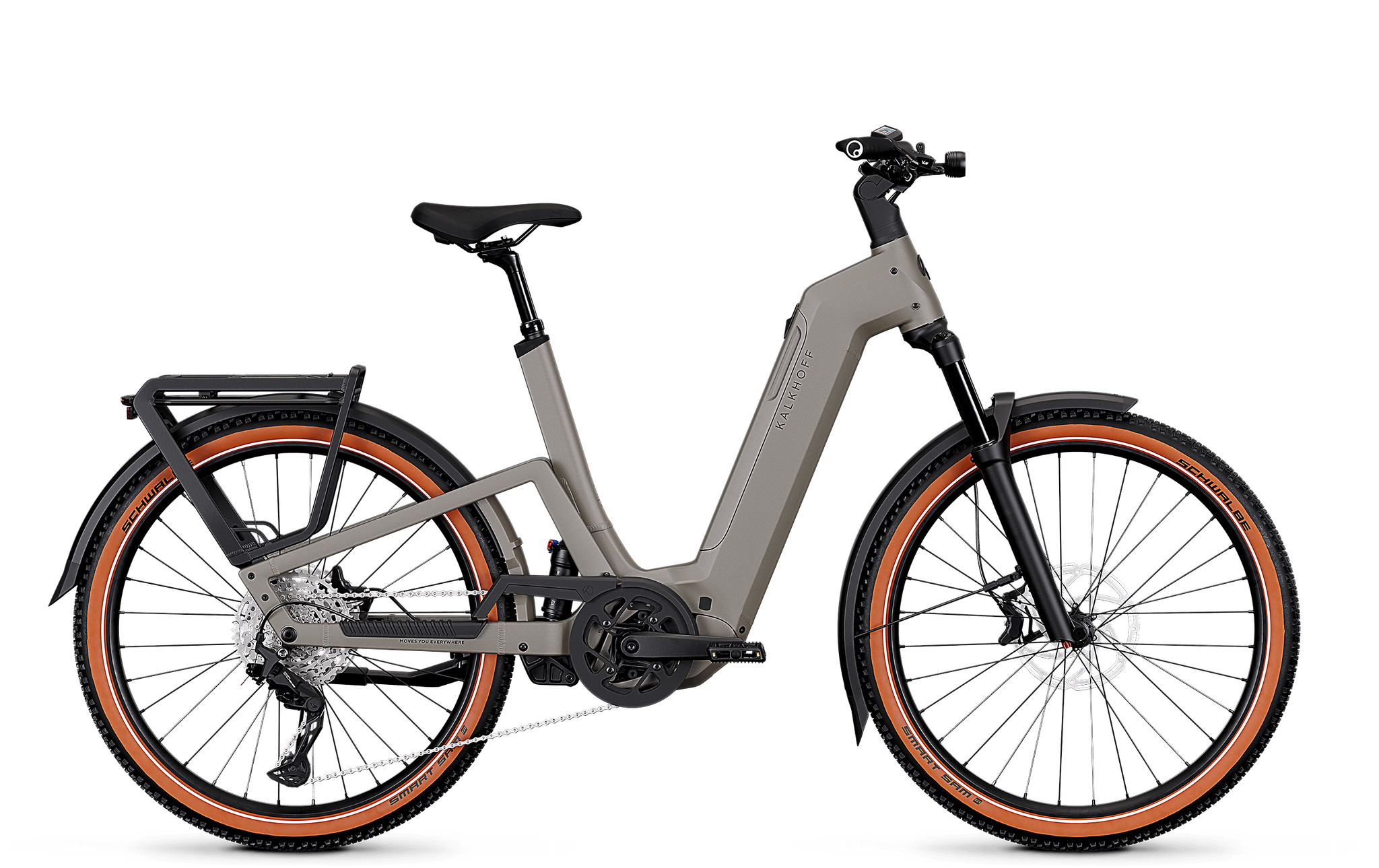 Kalkhoff ENTICE 7+ MOVE grau | 600WH | E-Bike Damen Trekking