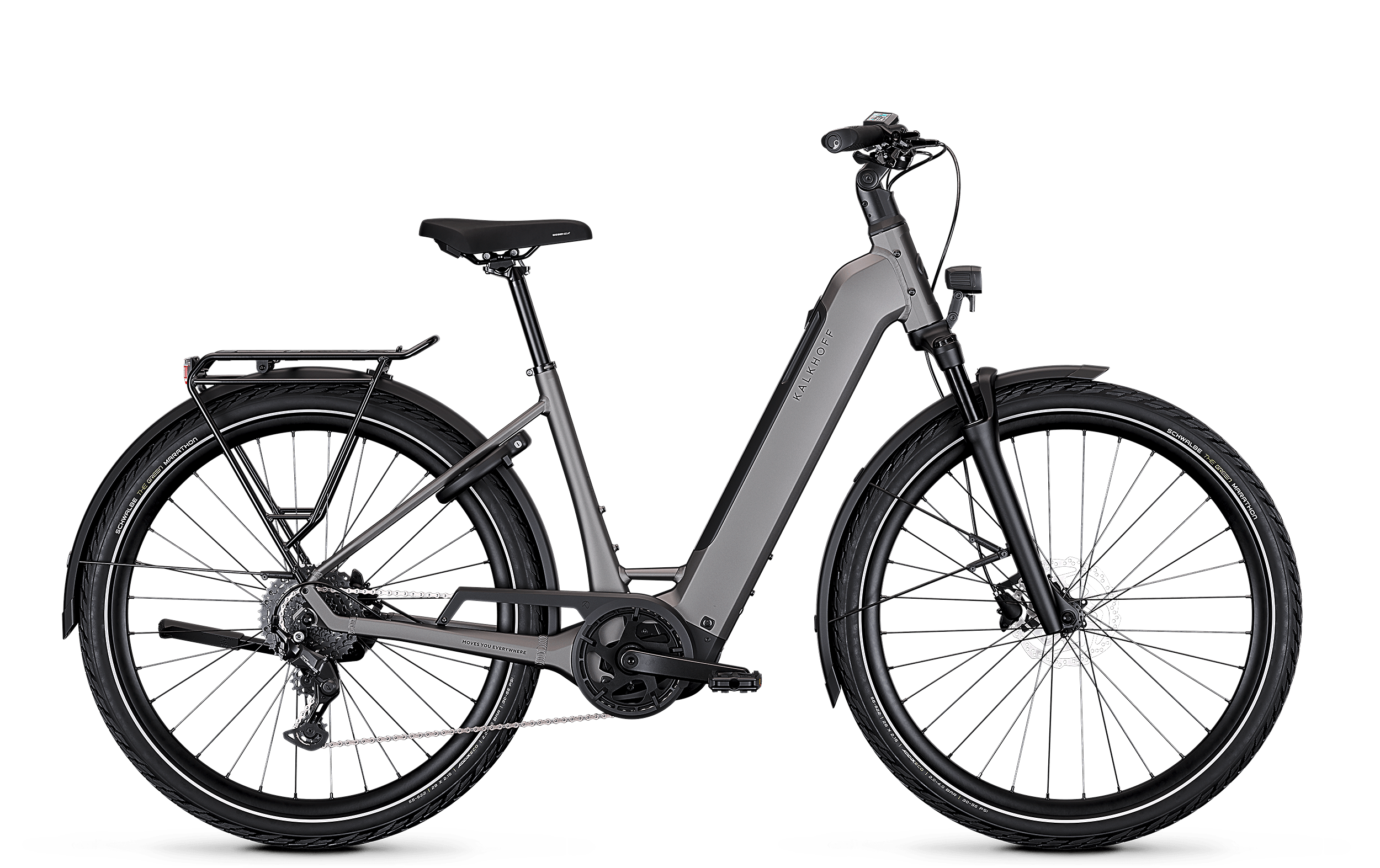 Kalkhoff ENDEAVOUR 3 MOVE grau | 600WH | E-Bike Damen Trekking | 2026 | Kettenschaltung
