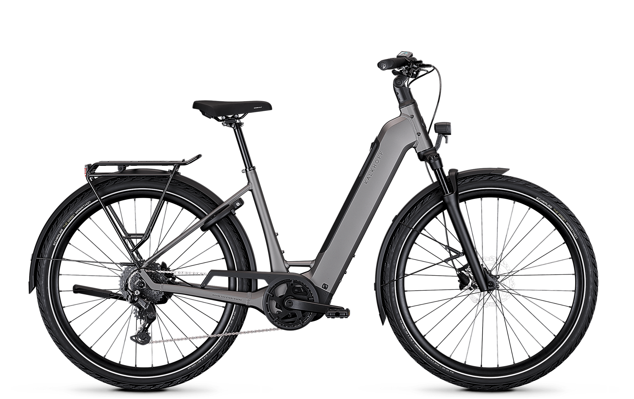 kalkhoff trekkingrad e bike Kalkhoff ENDEAVOUR 3 MOVE grau | 600WH | E-Bike Damen Trekking