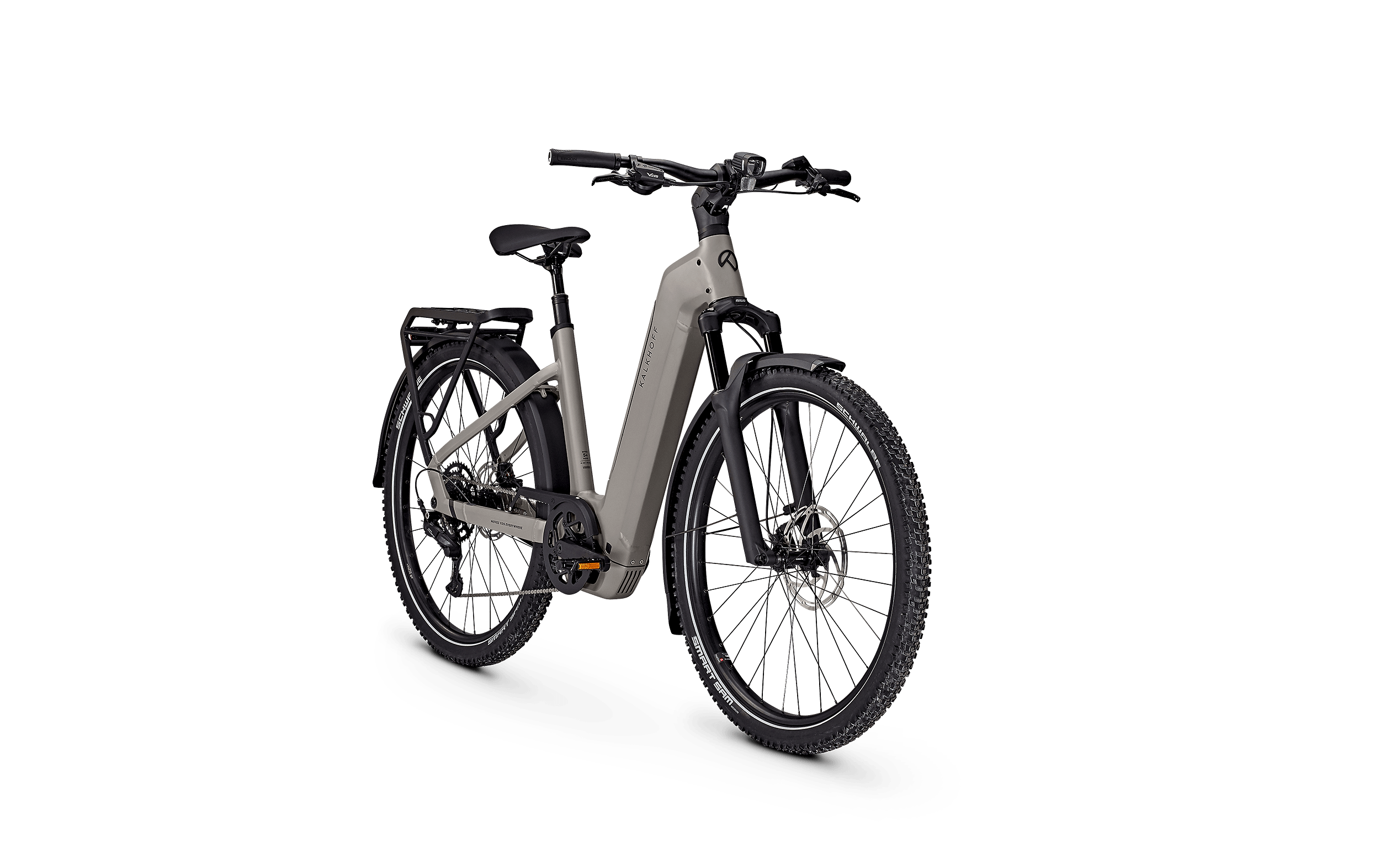 Kalkhoff ENTICE 5+ MOVE grau | 800WH | E-Bike Damen Trekking | 2026 | Kettenschaltung