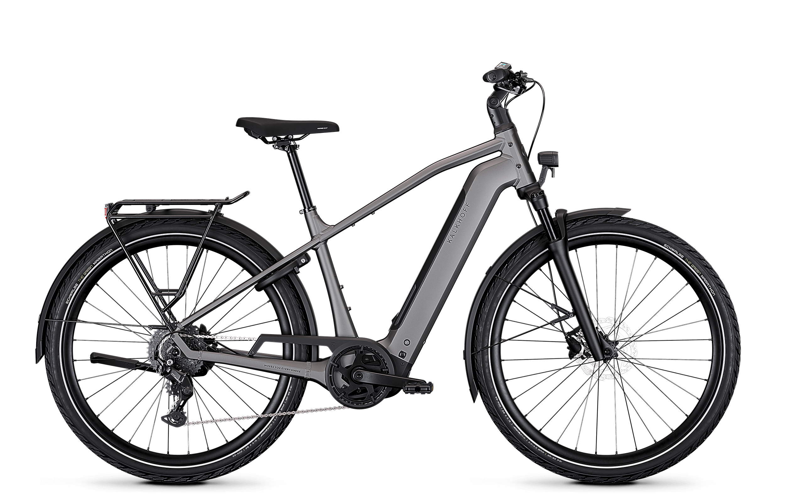 Kalkhoff ENDEAVOUR 3 MOVE grau | 600WH | E-Bike Herren Trekking | 2026 | Kettenschaltung