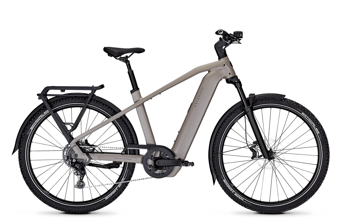 Kalkhoff ENTICE 5+ MOVE grau | 800WH | E-Bike Herren Trekking | 2026 | Kettenschaltung