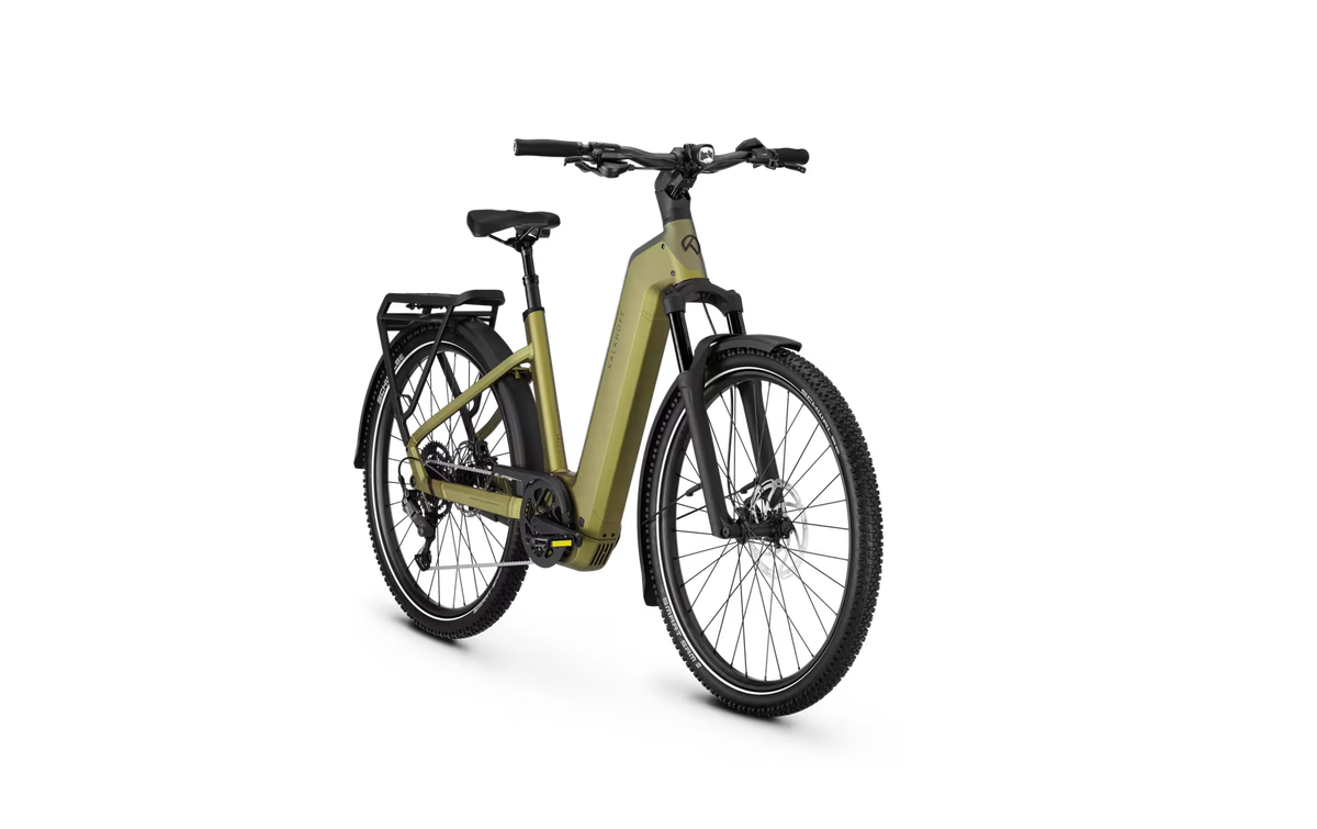 Kalkhoff ENTICE 5+ MOVE grün | 800WH | E-Bike Damen Trekking | 2026 | Kettenschaltung