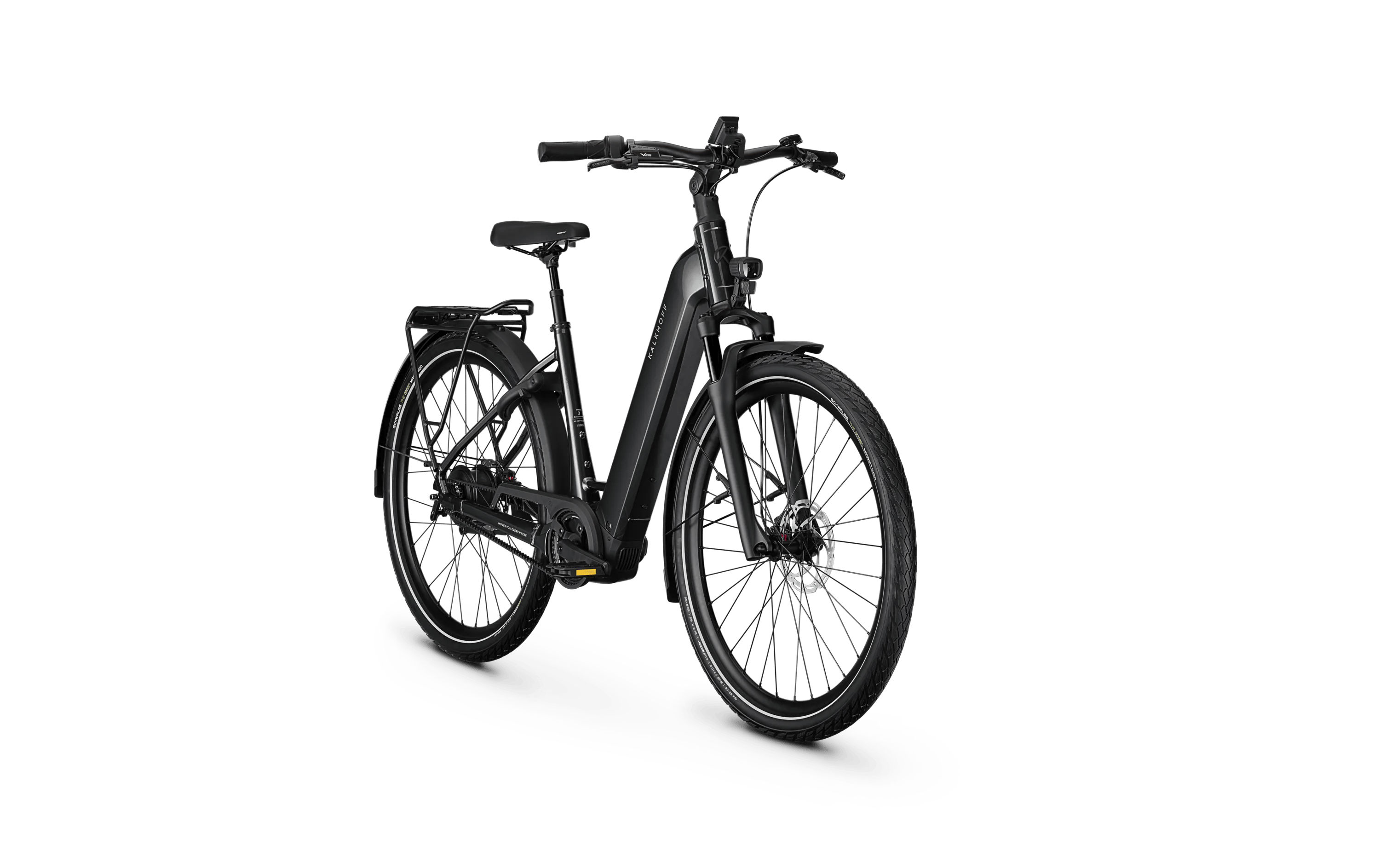Kalkhoff IMAGE 3 EXCITE 380 schwarz | 600WH | E-Bike Damen Trekking | 2026 | Enviolo