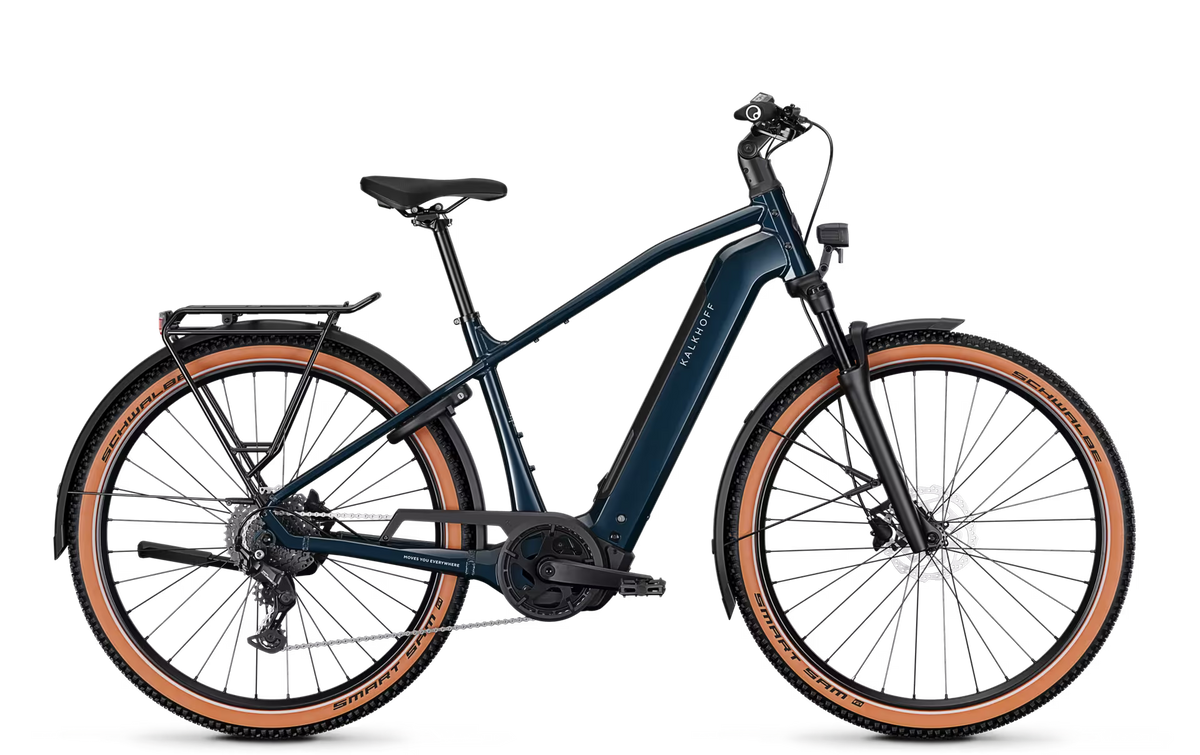 Kalkhoff ENTICE 3 ADVANCE grün | 600WH | E-Bike Herren Trekking | 2026 | Kettenschaltung