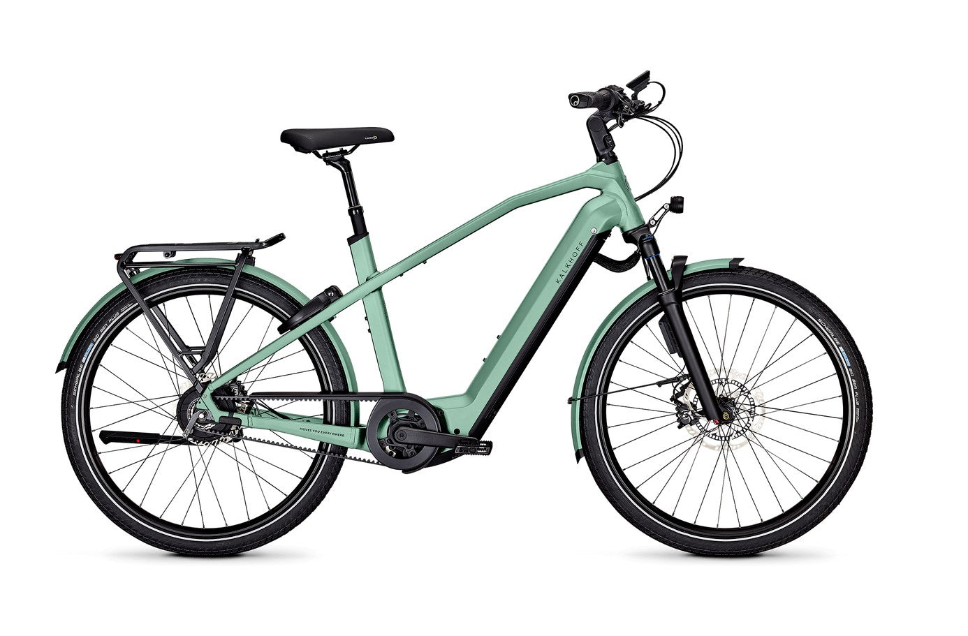 Kalkhoff IMAGE 7.B EXCITE+ ABS grün | 750WH | E-Bike Herren Trekking | 2024 | Enviolo