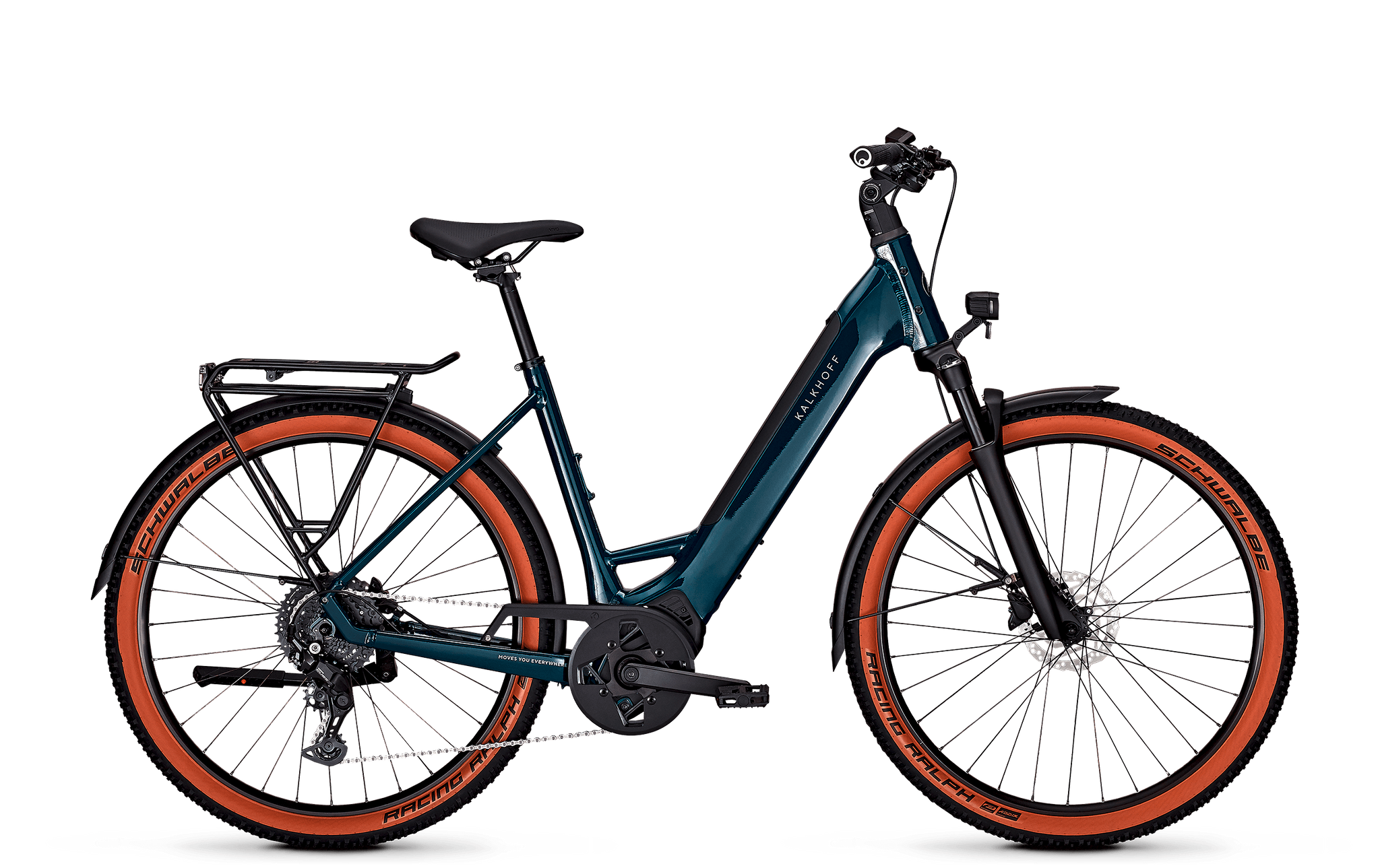 cube oder kalkhoff e-bike Kalkhoff ENTICE L ADVANCE blau | 400WH | E-Bike Damen Trekking