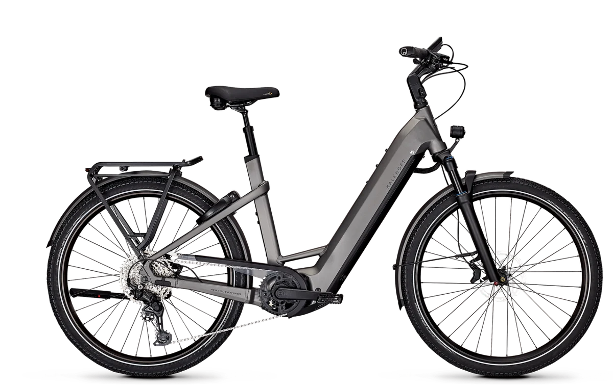 Kalkhoff ENDEAVOUR 7.B MOVE+ grau | 750WH | E-Bike Damen Trekking | 2025 | Kettenschaltung