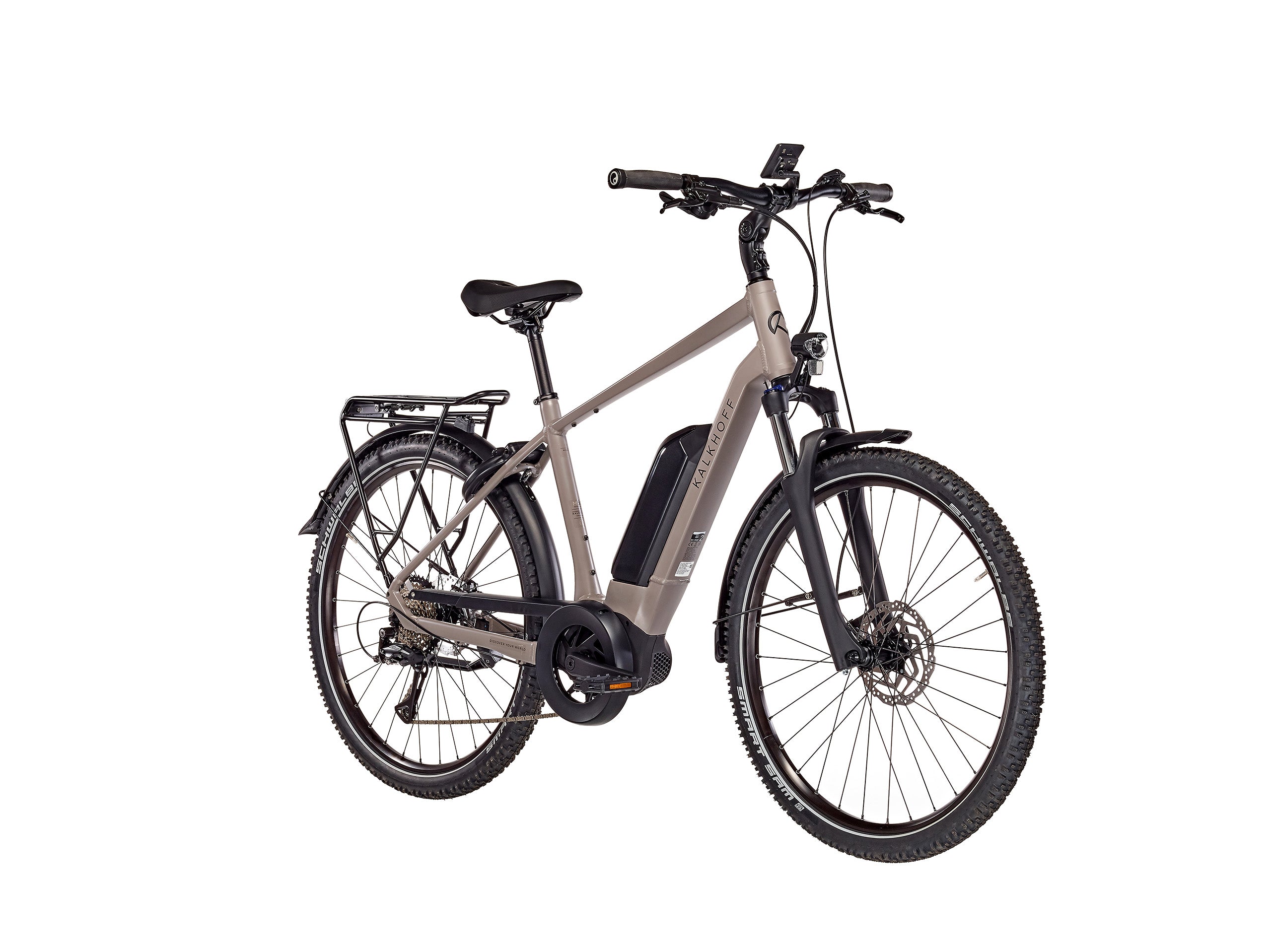 Kalkhoff ENTICE 1 MOVE grau | 725WH | E-Bike Herren Trekking | 2024 | Kettenschaltung