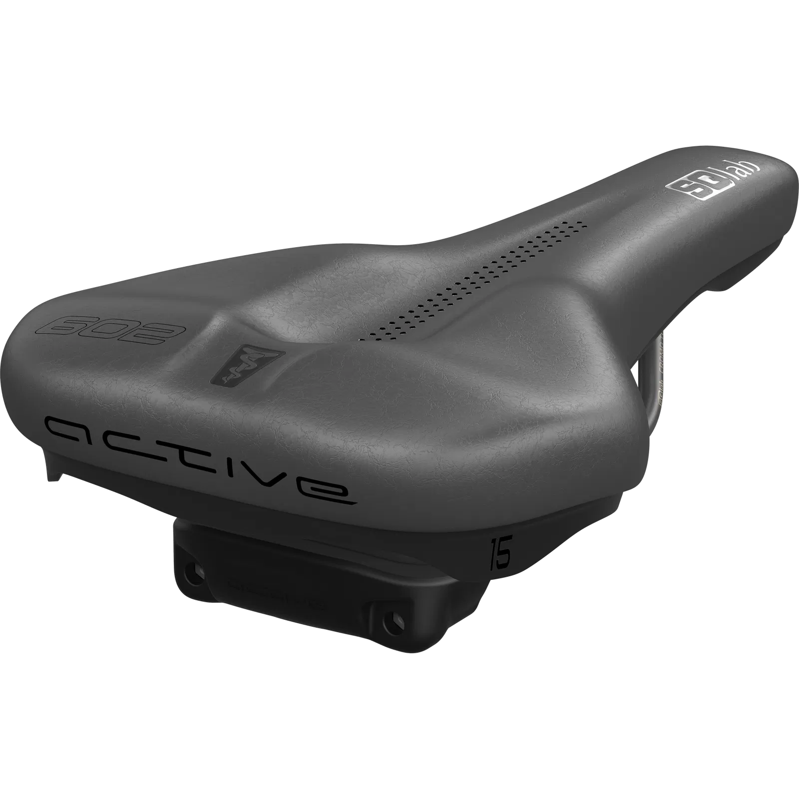 SQlab Sattel 602 ERGOLUX active 2.1 17cm E-Trekking lange Touren