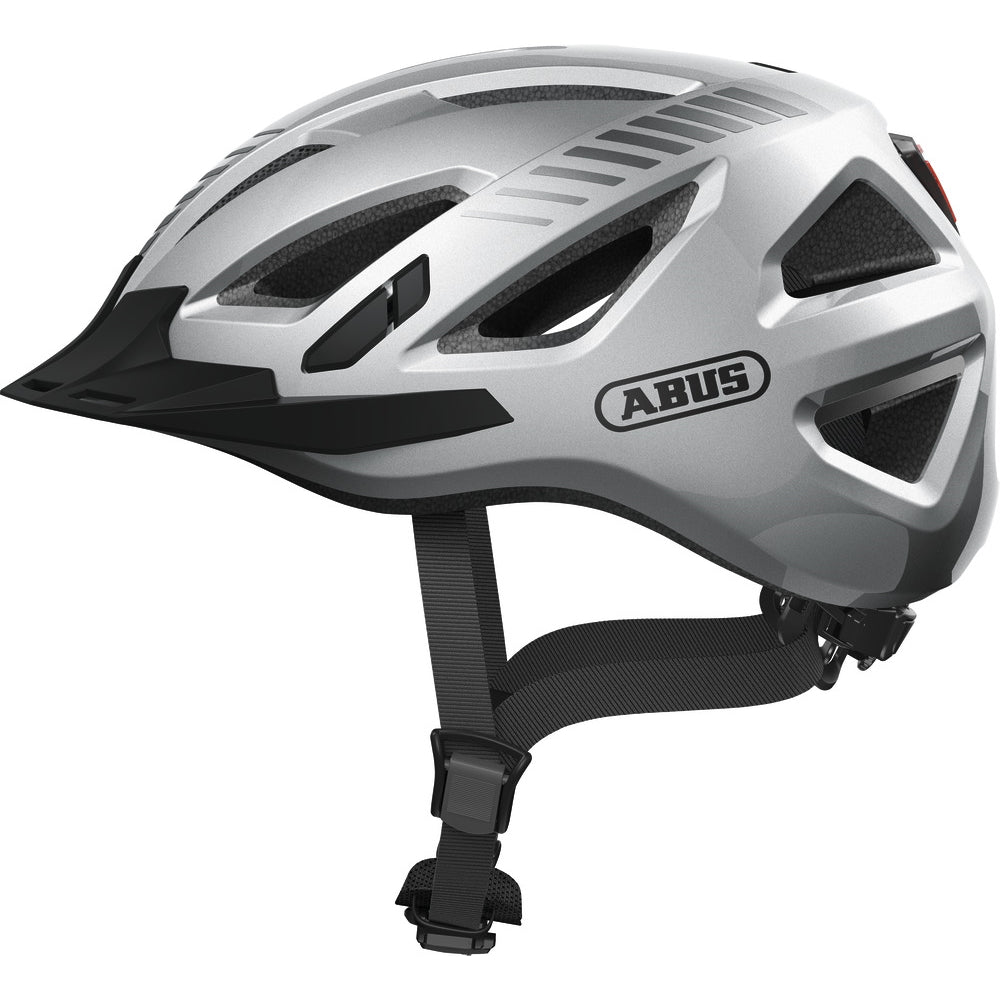 Abus Helm URBAN-I 3.0 silber M 52-58 cm