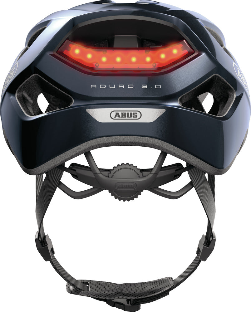 Abus Helm Aduro 3.0 LED midnight blue L 58-62 cm