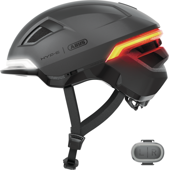 fahrradhelm 61 cm Abus Helm HYP-E anthrazit L 57-61cm