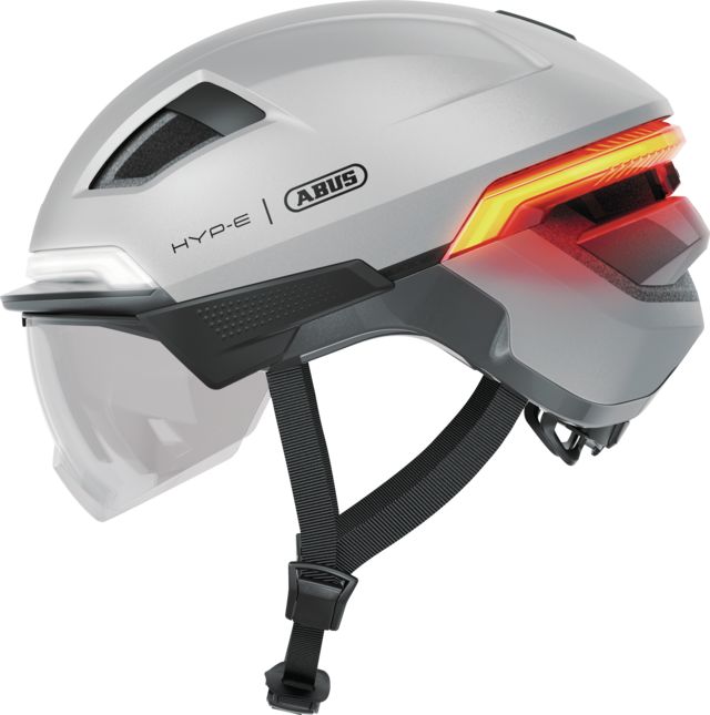 Abus Helm HYP-E ACE silber L 57-61cm