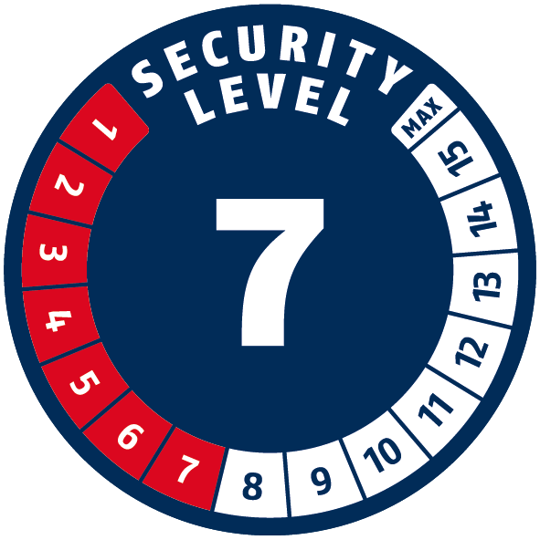 Abus Kettenschloss YARNIT 4004K/110 black