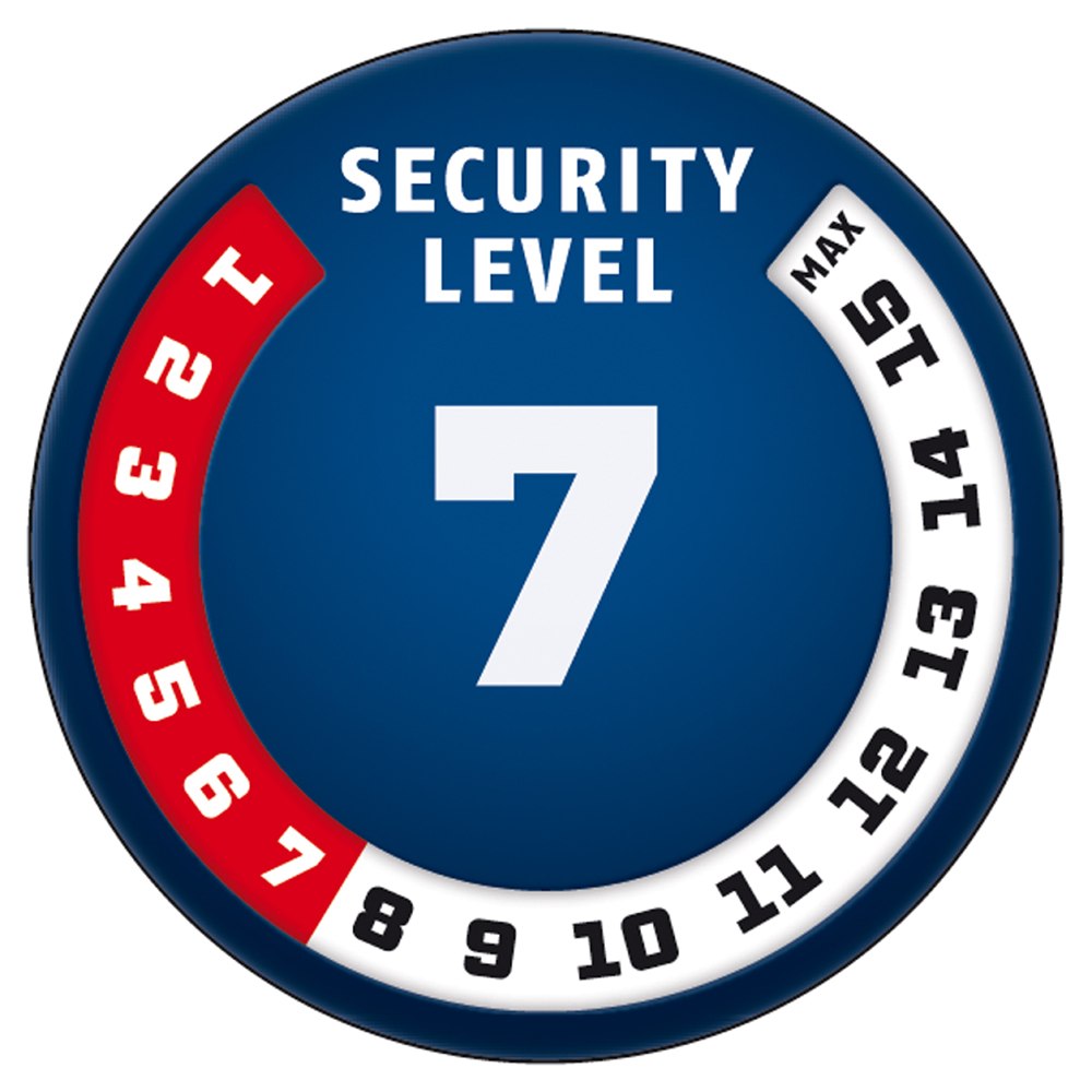 Abus Faltschloss BORDO uGrip BIG 5700K/100 + Halter schwarz