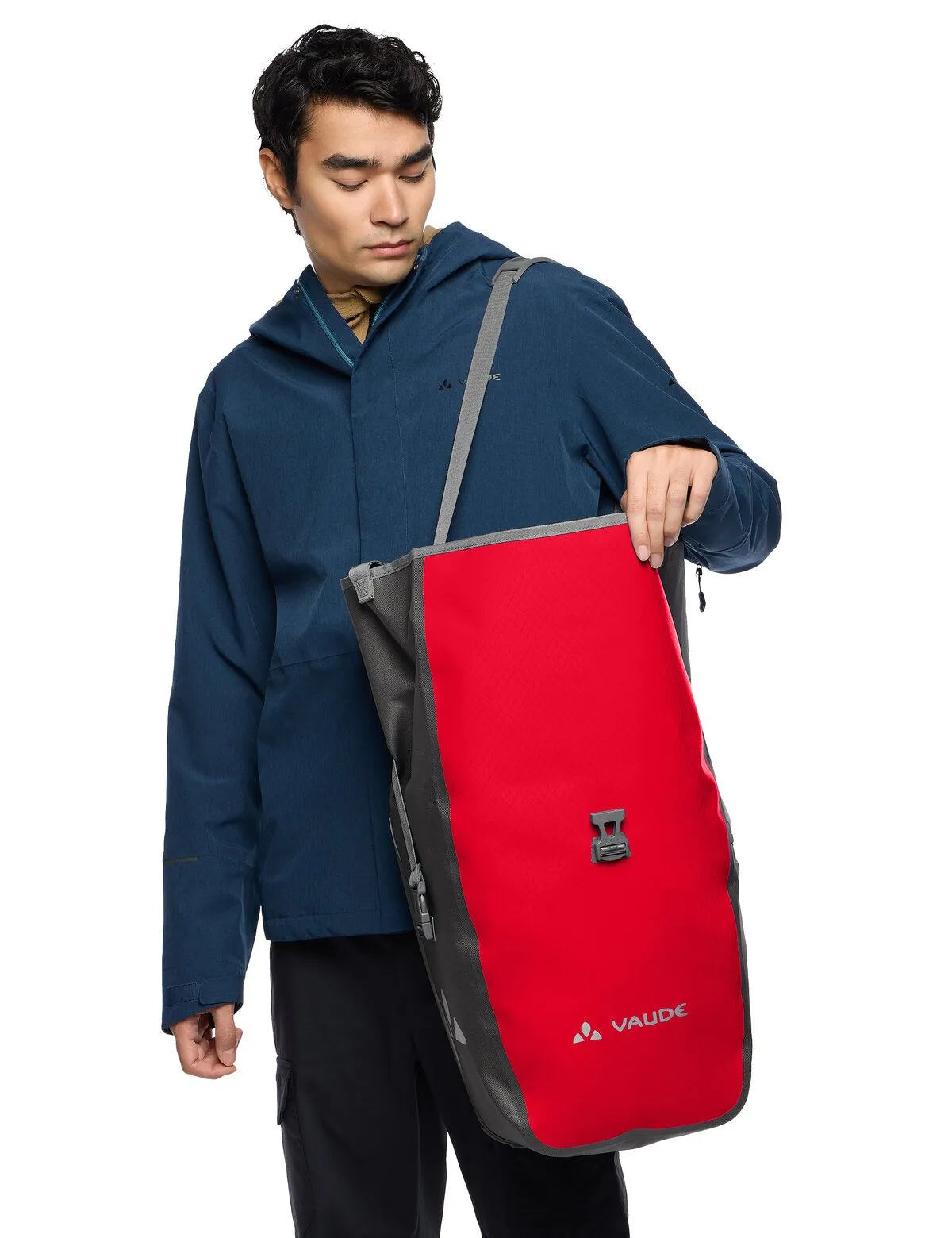 Vaude Fahrradtaschen Aqua Back 2 x 24 L rot wasserdicht