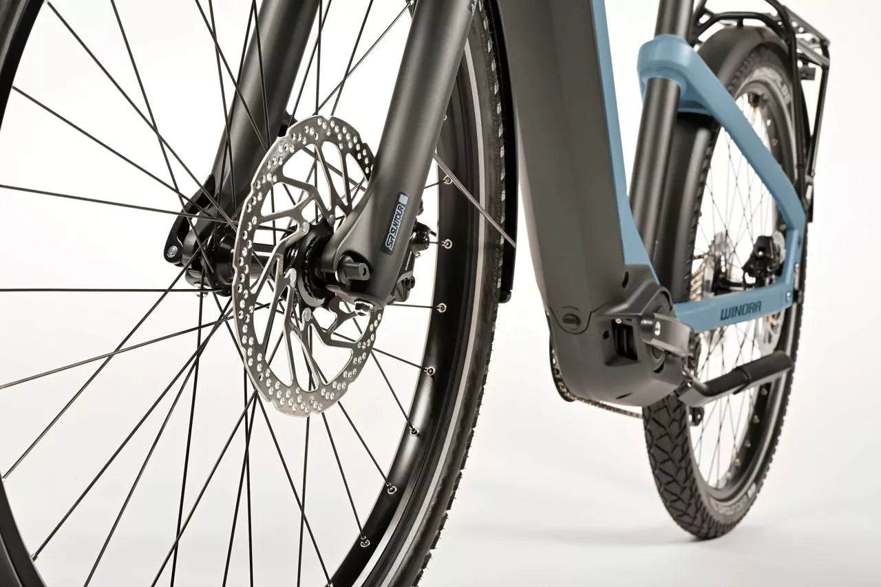 Winora Yakun X10 blau | 750WH | E-Bike Herren Trekking | 2024 | Kettenschaltung