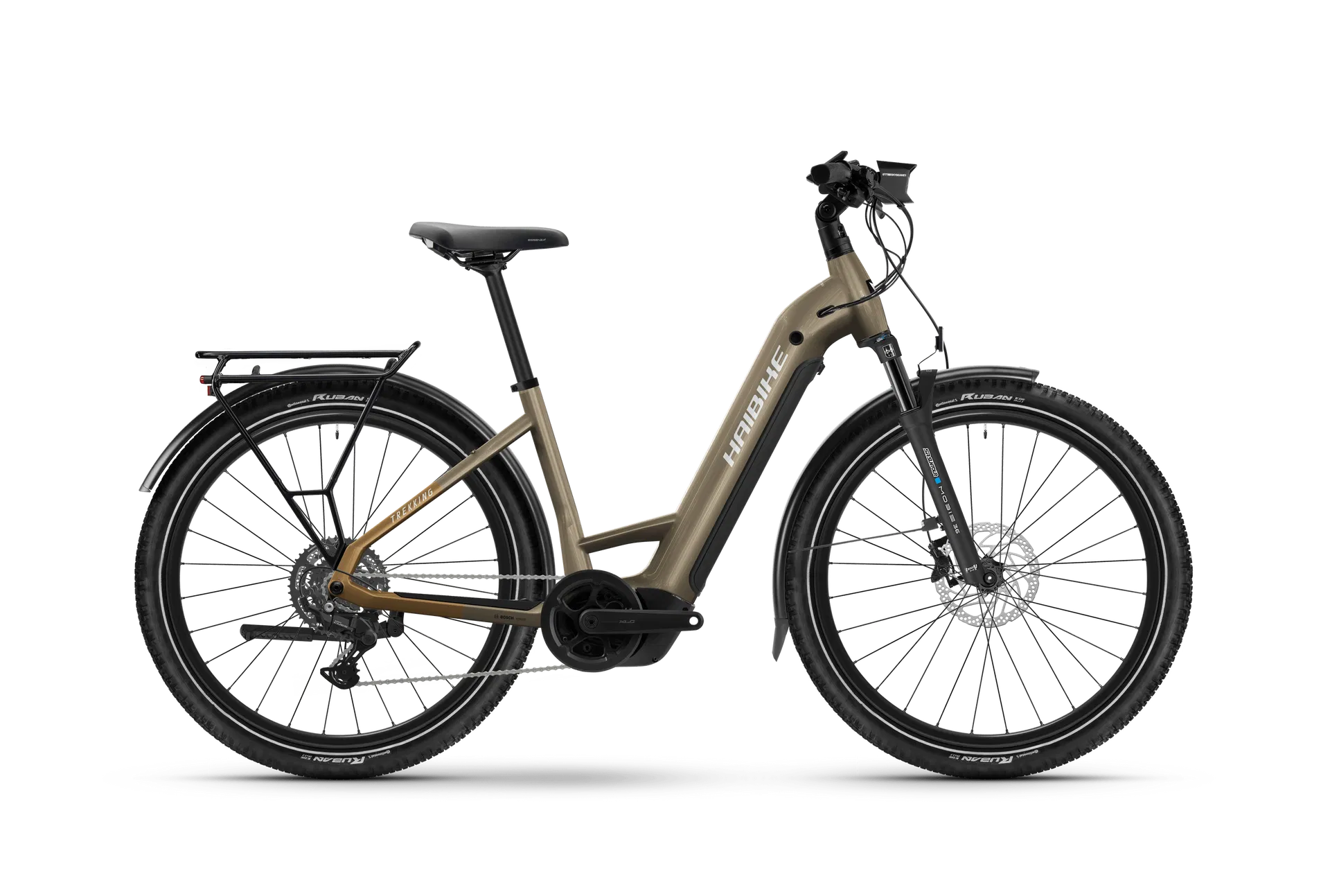 Haibike Trekking 6.5 beige | 600WH | E-Bike Damen Trekking | 2026 | Kettenschaltung