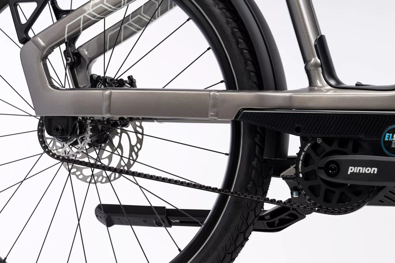 Winora Sinus AS grau | 800WH | E-Bike Damen City | 2026 | Getriebetechnik