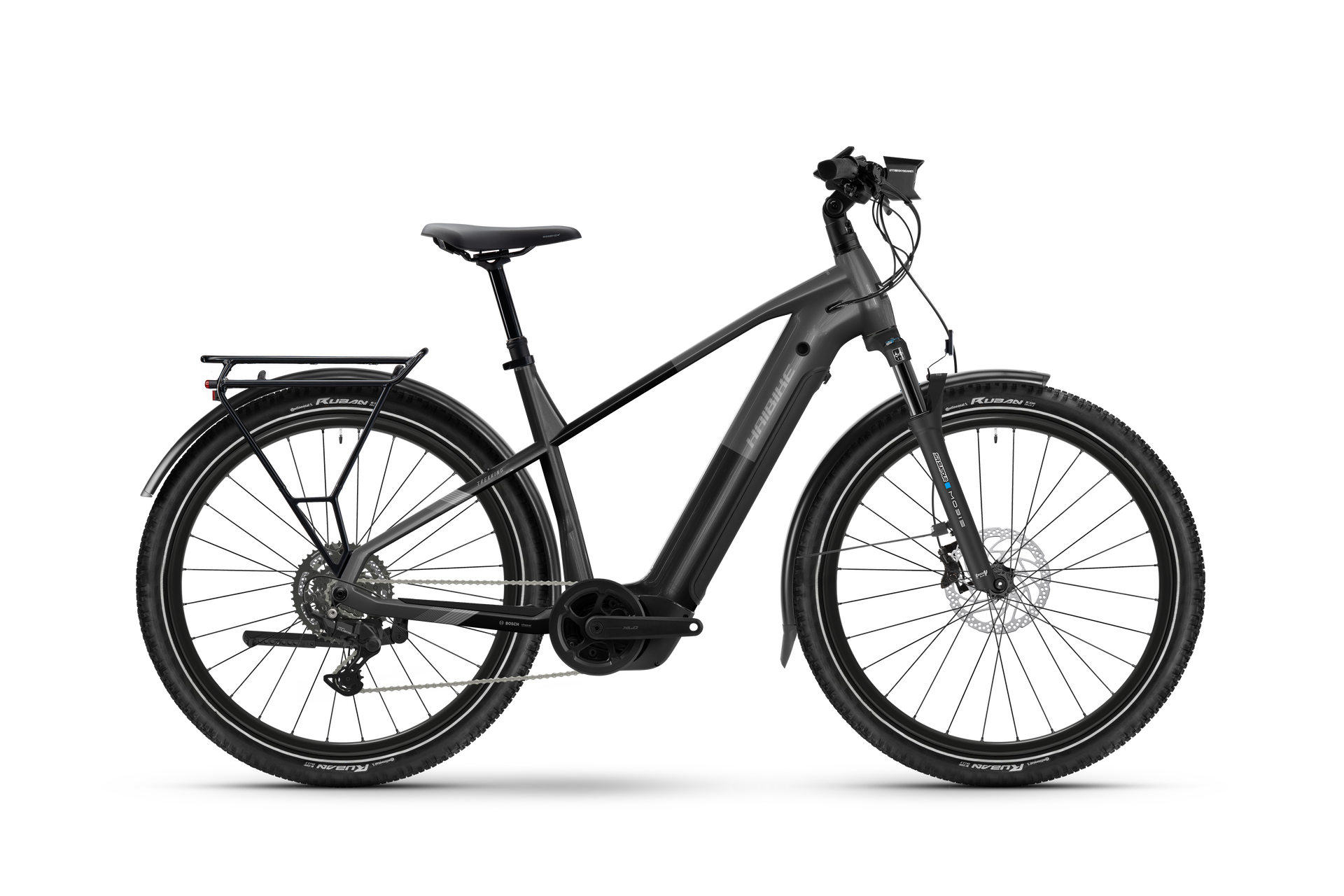 Haibike Trekking 6.5 schwarz | 600WH | E-Bike Herren Trekking | 2026 | Kettenschaltung
