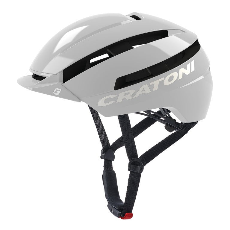 CRATONI HELM C-Loom 2.0 / Silverfrost glossy / M-L 58-61 cm