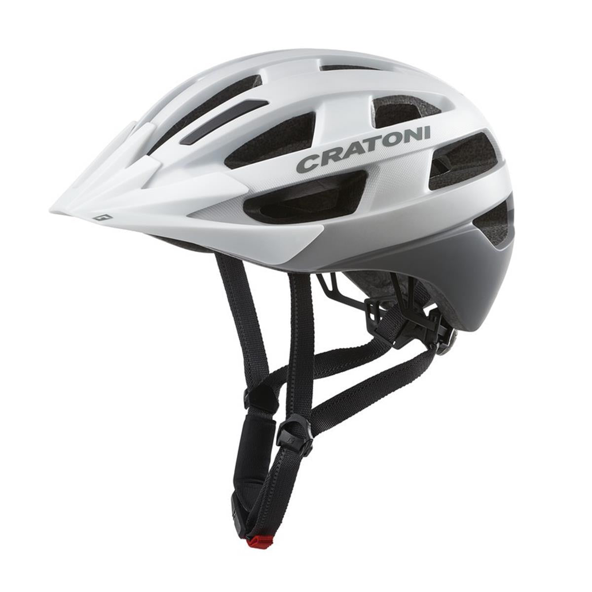 fahrradhelm gr 56 Cratoni Helm Velo-X weiß Gr. M/L 56-60cm