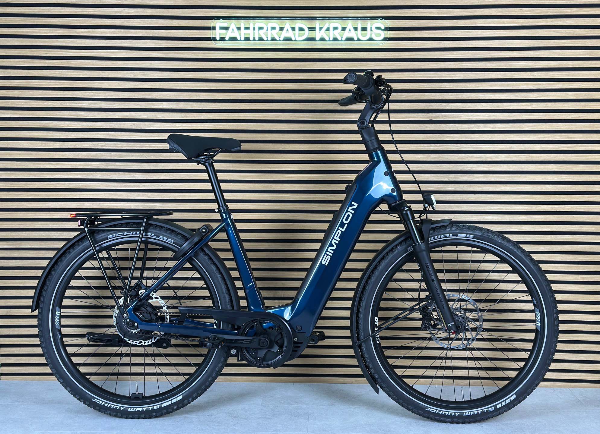 Simplon KAGU :e blau | 800WH | E-Bike Damen Trekking | 2025 | Enviolo