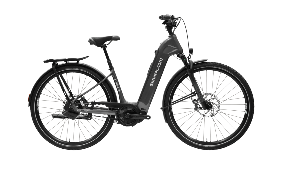 simplon fahrrad e bike Simplon CHENOA :e grau | 800WH | E-Bike Damen Trekking | 2026
