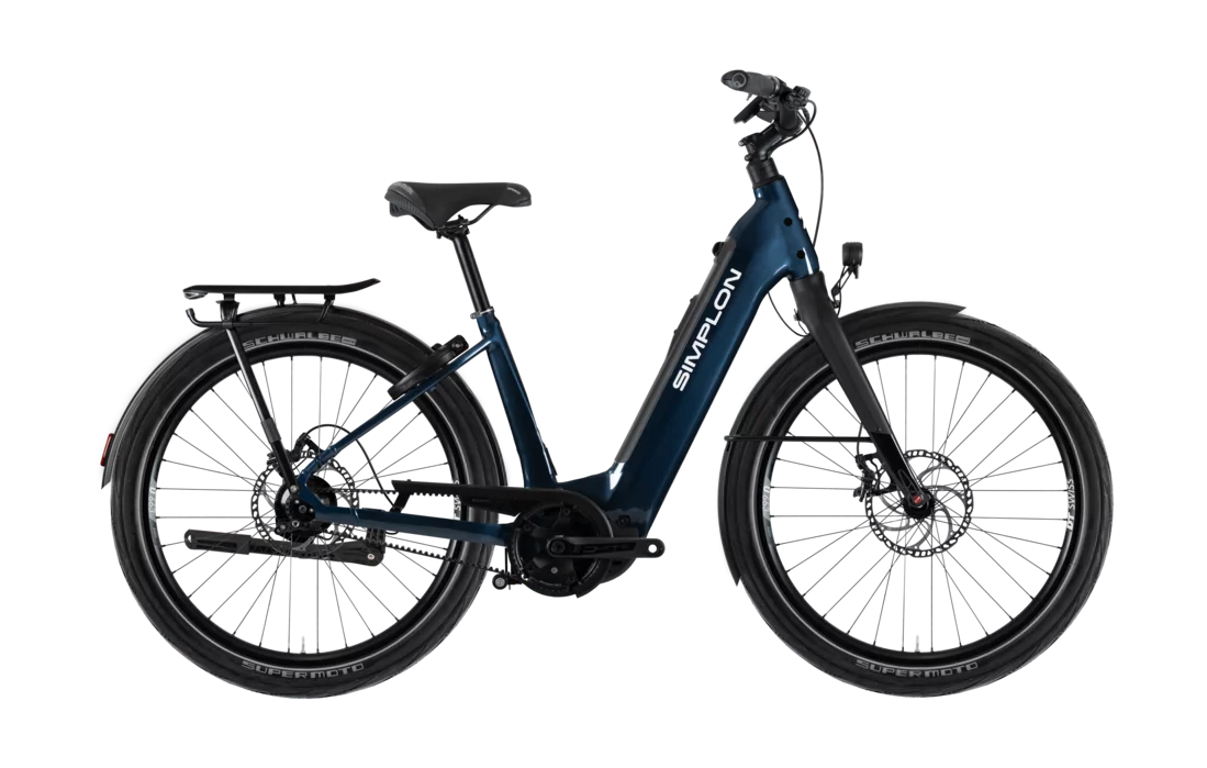 damenfahrrad schweiz Simplon KAGU :e CX blau | 800WH | E-Bike Damen Trekking | 2026