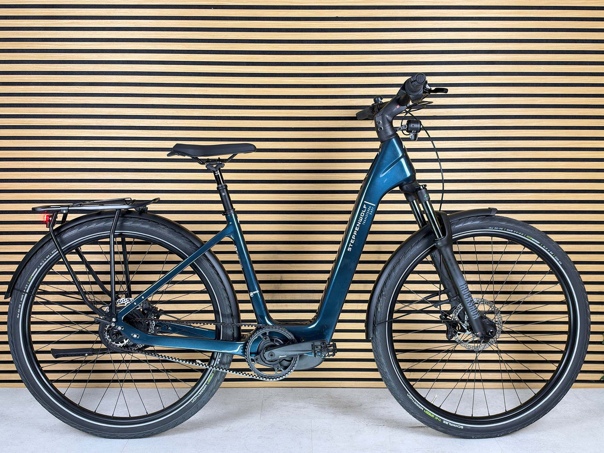 Steppenwolf Transterra Easy 9.0 blau | 800WH | E-Bike Damen Trekking | 2026 | Enviolo