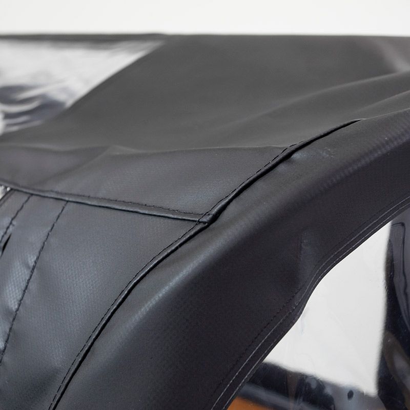 Babboe Regenverdeck Curve schwarz