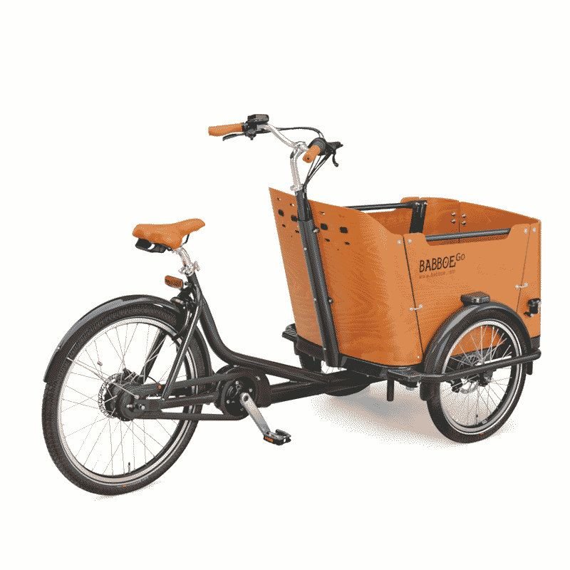 Babboe Go Mountain schwarz | 500WH | E-Lastenrad | 2026 | Enviolo