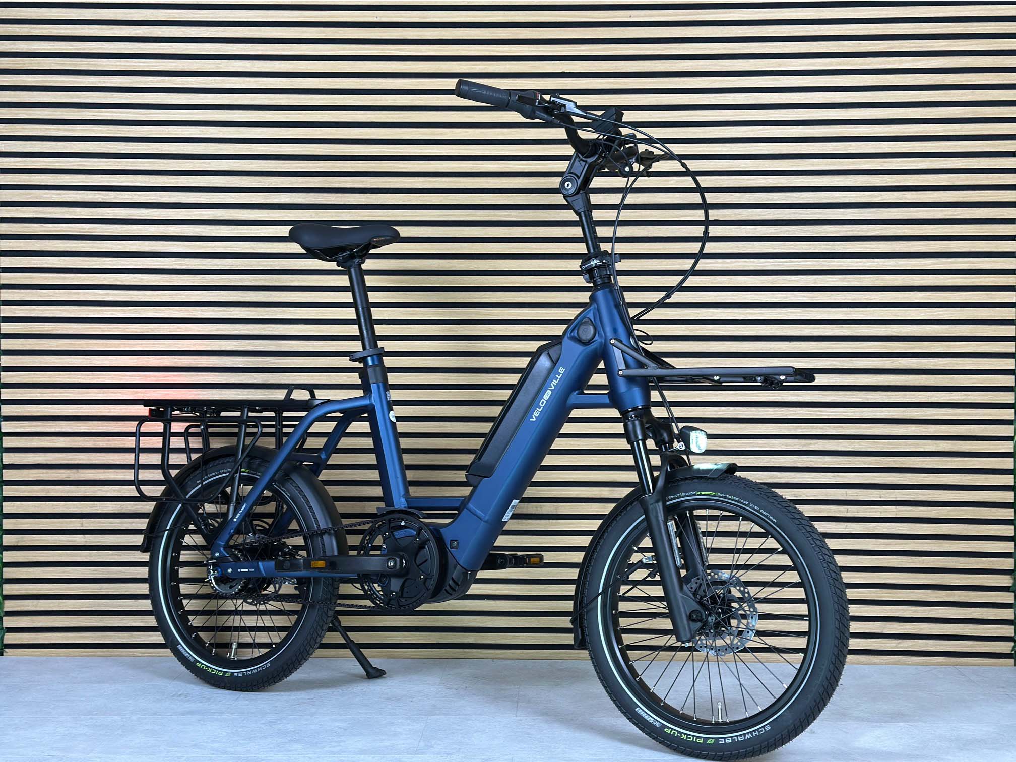 Velo de Ville KEB CLASSIC FL 20 Zoll blau | 400WH | E-Bike Kompakt | 2026 | Freilauf
