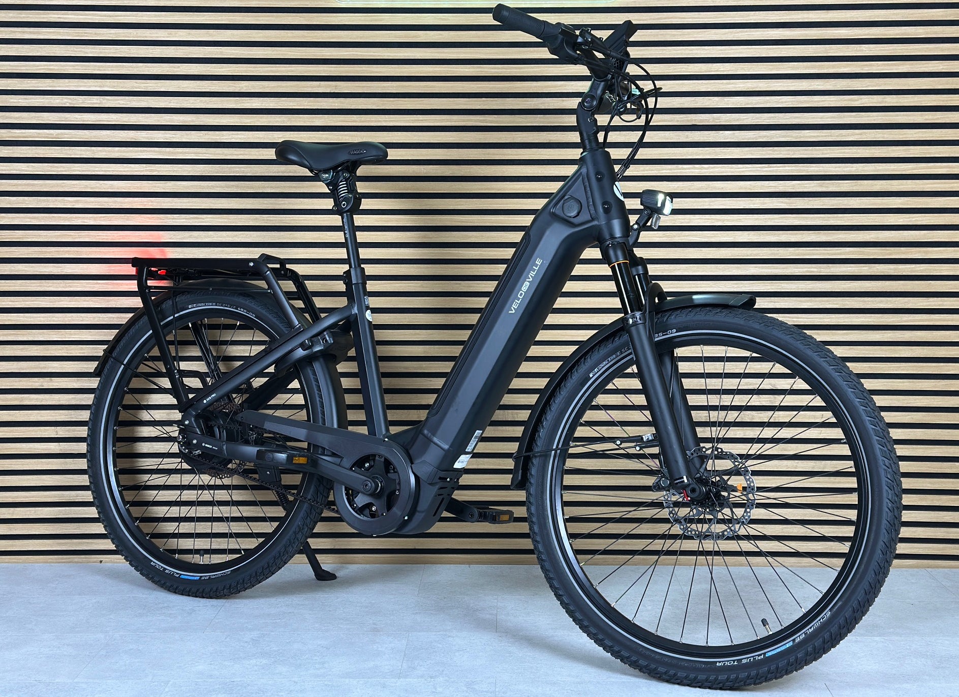 Velo de Ville SEB PRO schwarz | 800WH | E-Bike Damen Trekking | 2025 | Enviolo