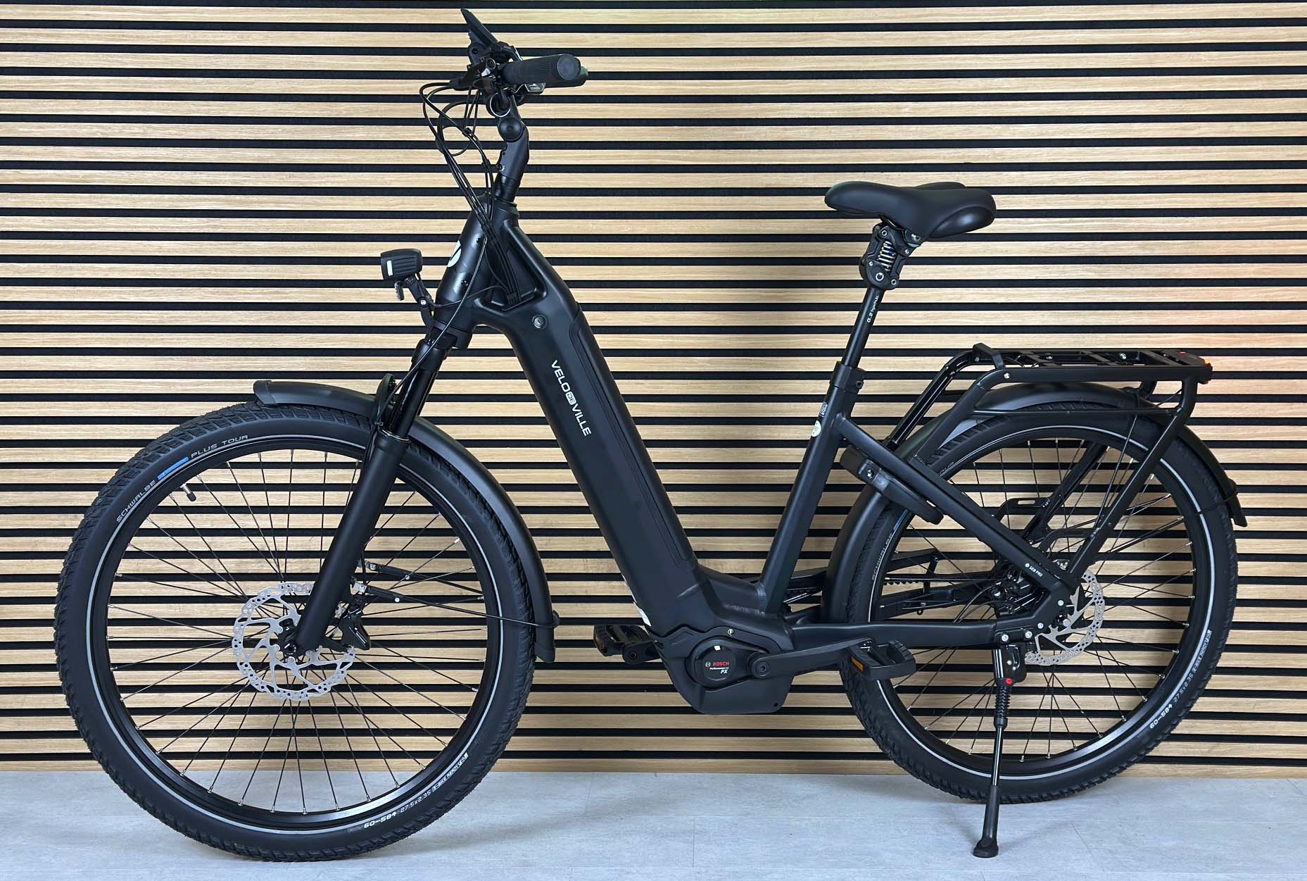 Velo de Ville SEB PRO schwarz | 800WH | E-Bike Damen Trekking | 2025 | Enviolo