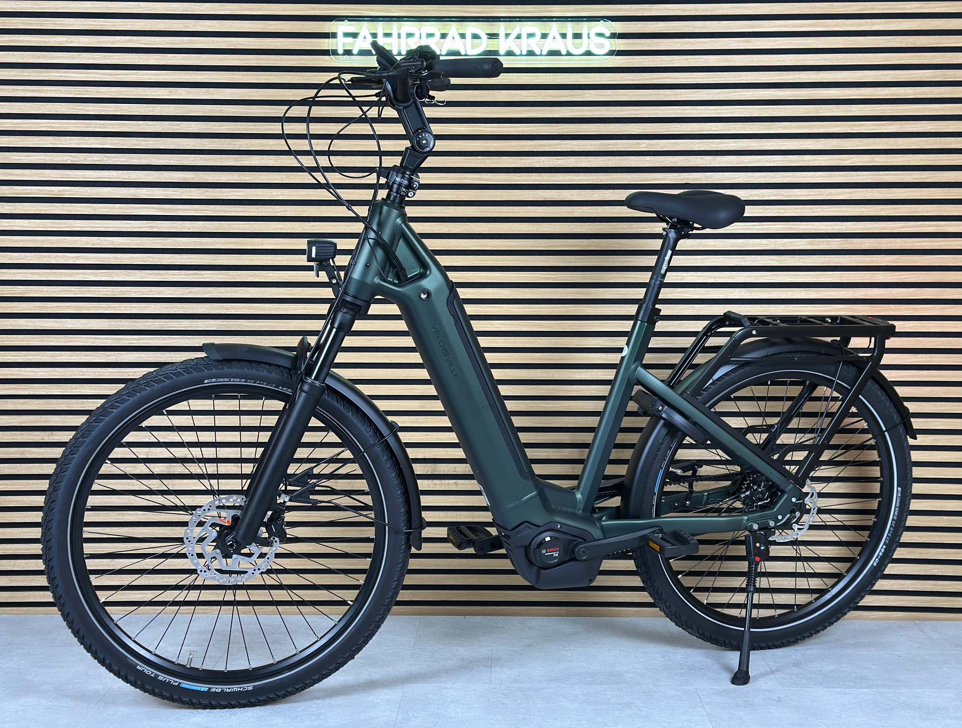 Velo de Ville SEB PRO RT grün | 800WH | E-Bike Damen City | 2025 | Rücktritt