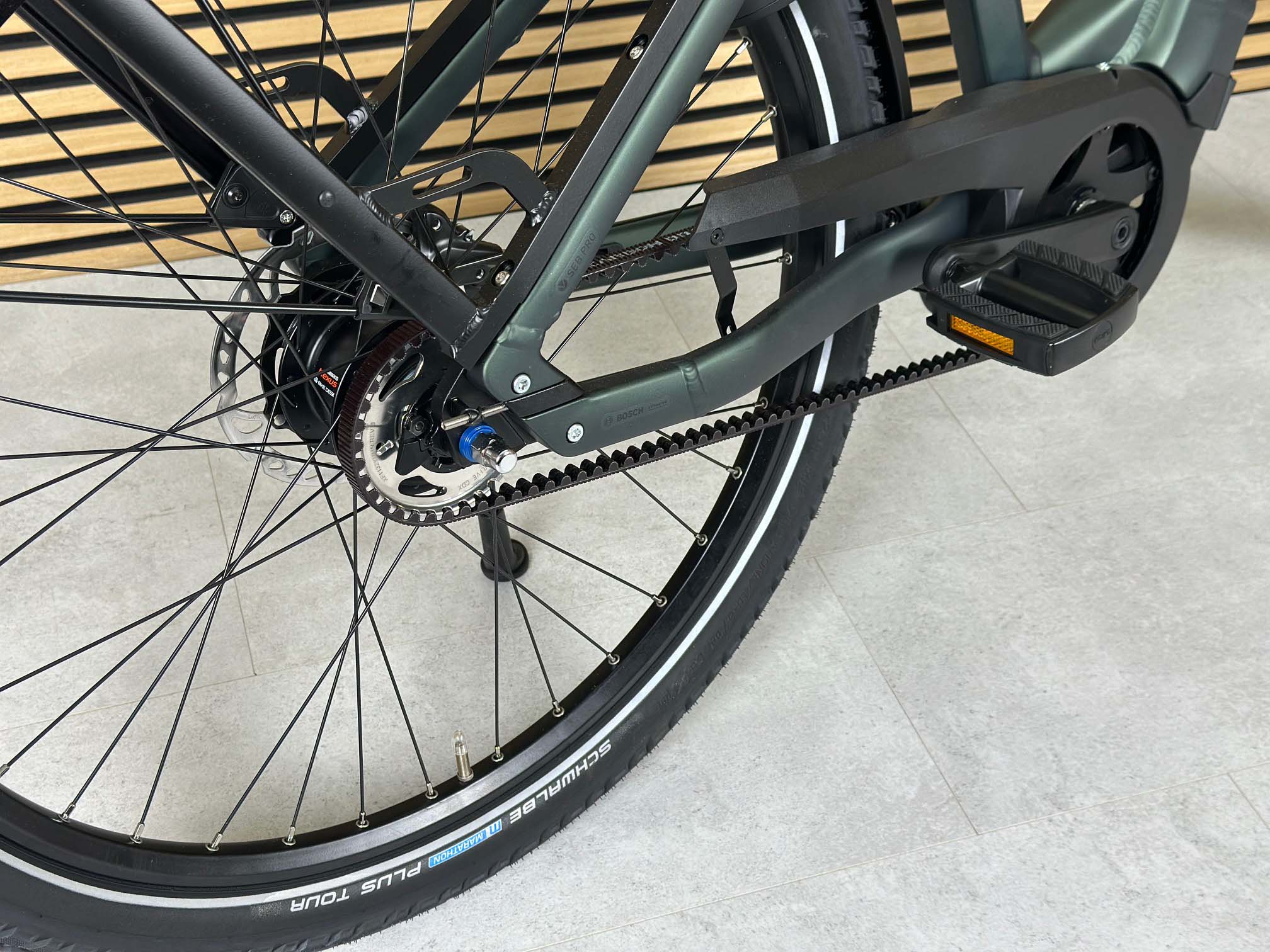 Velo de Ville SEB PRO RT grün | 800WH | E-Bike Damen City | 2025 | Rücktritt