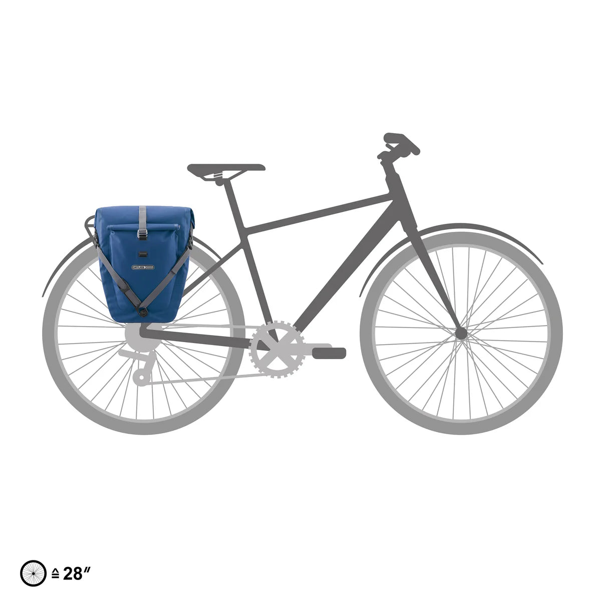 Ortlieb Seitentasche Back Roller Plus QL2.2 blau