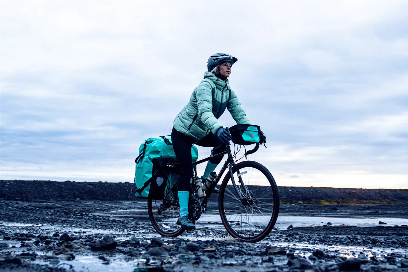 Ortlieb Lenkertasche Ultimate Free 5 L türkis-schwarz