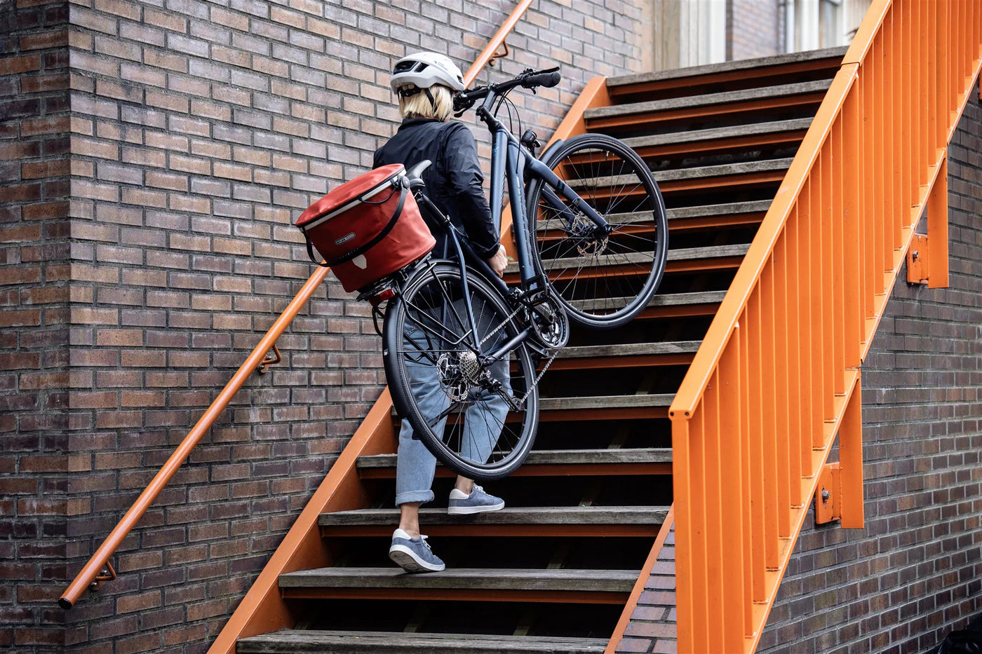 Ortlieb Korb hinten Up-Town Rack grün 17,5 L