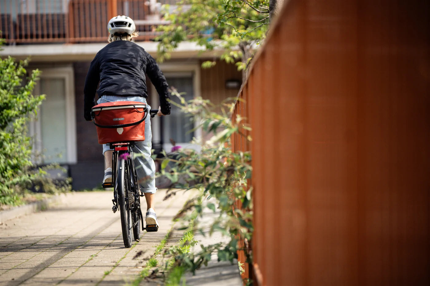 Ortlieb Korb hinten Up-Town Rack grün 17,5 L