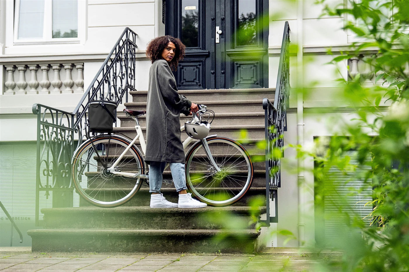 Ortlieb Korb hinten Up-Town Rack grün 17,5 L