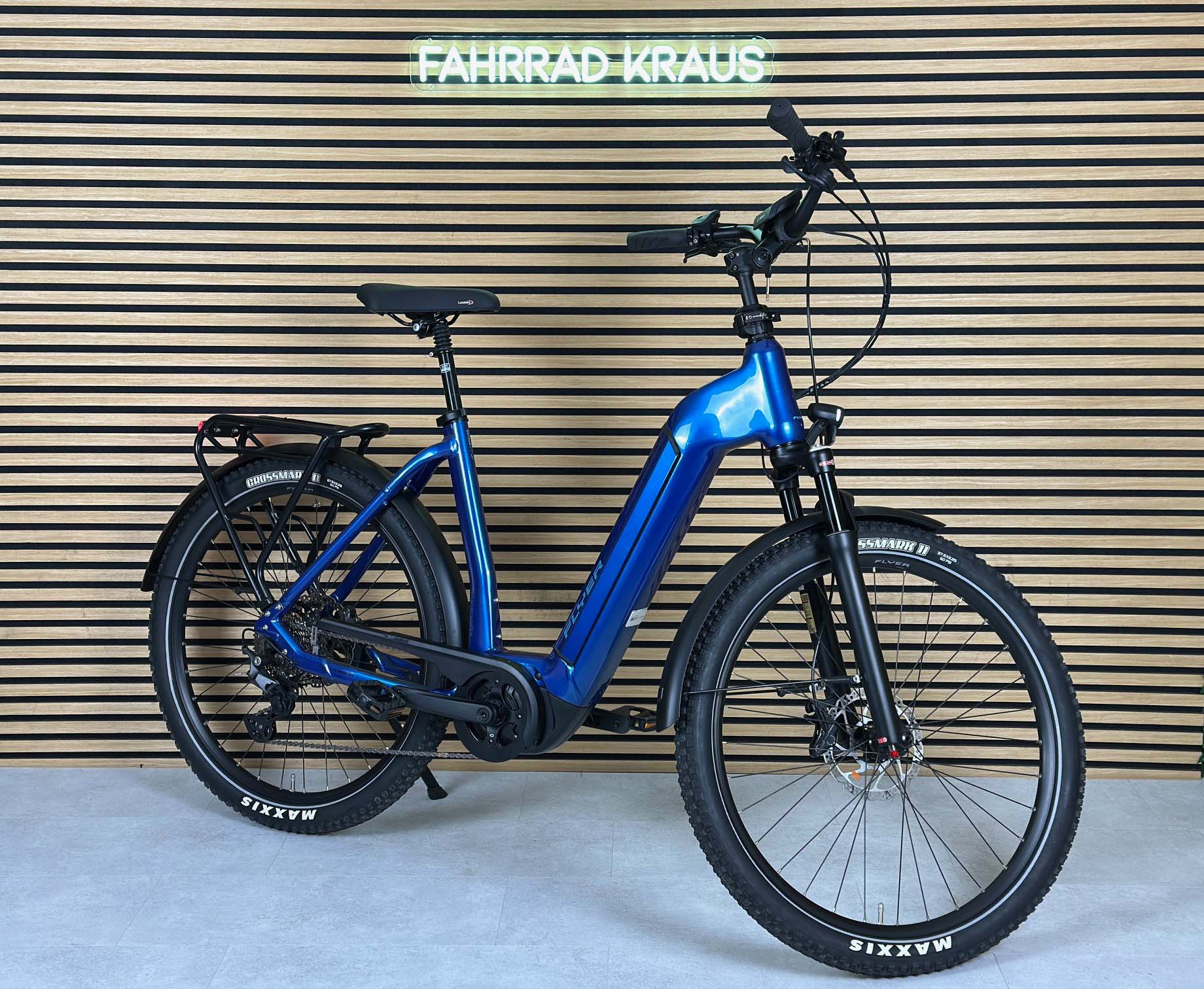 Flyer Gotour6 7.12 blau | 625WH | E-Bike Damen Trekking | 2023 | Kettenschaltung