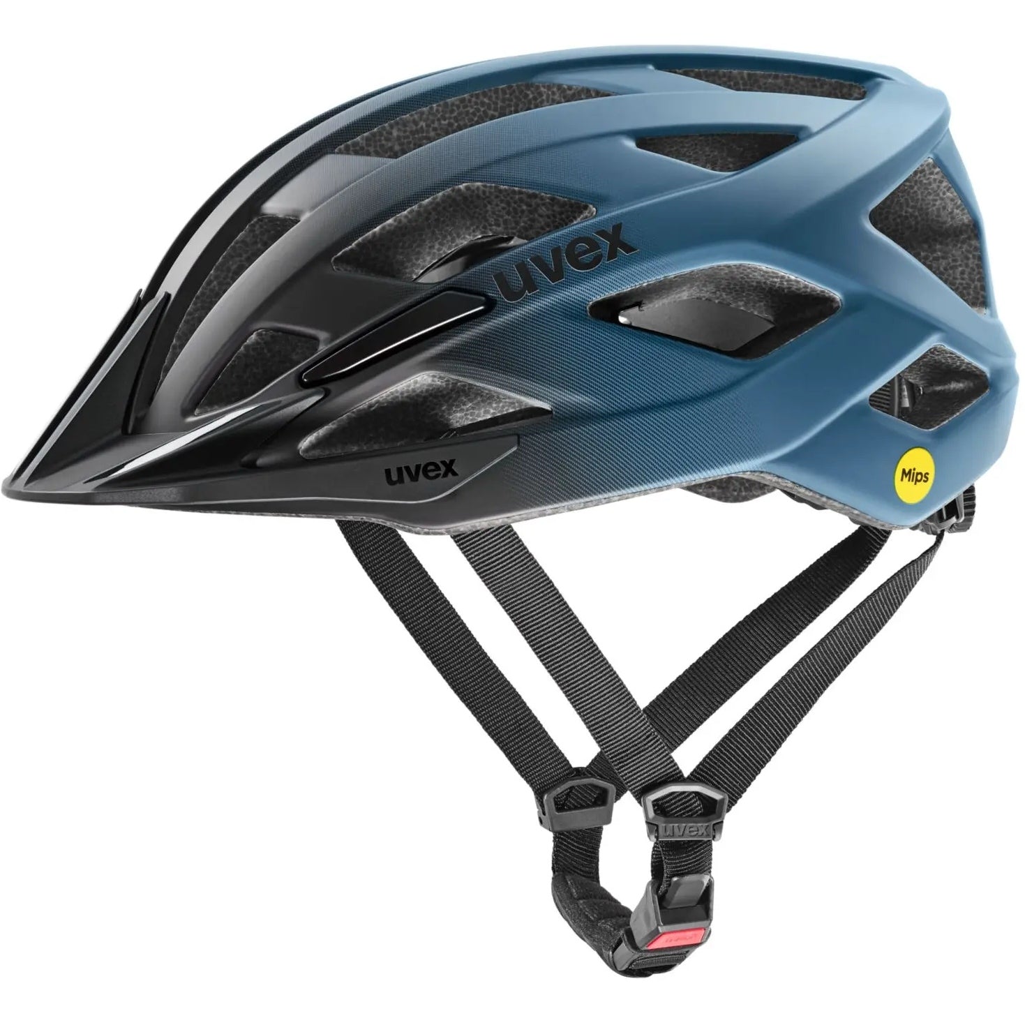 Uvex Helm i-vo 2 MIPS stone blue-black matt Gr. M 52-57cm