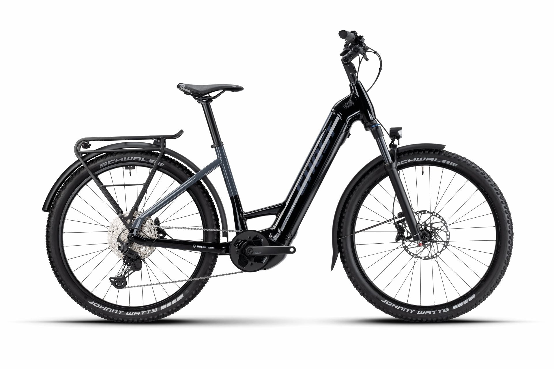 Ghost E-TERU B Advanced EQ schwarz | 750WH | E-MTB Hardtail | 2024 | Kettenschaltung