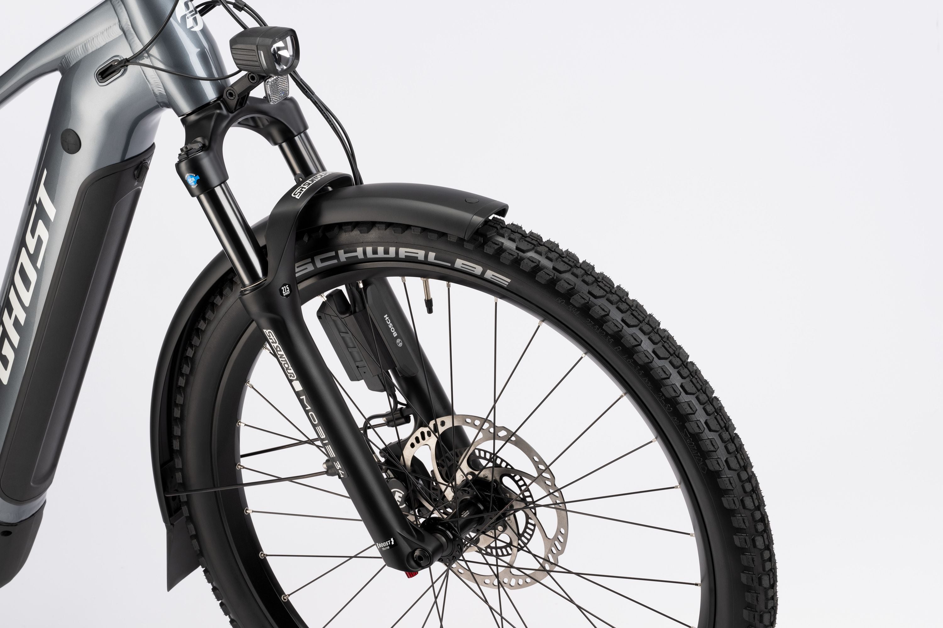 Ghost E-TERU PRO EQ ABS grau | 800WH | E-MTB Hardtail | 2025 | Freilauf