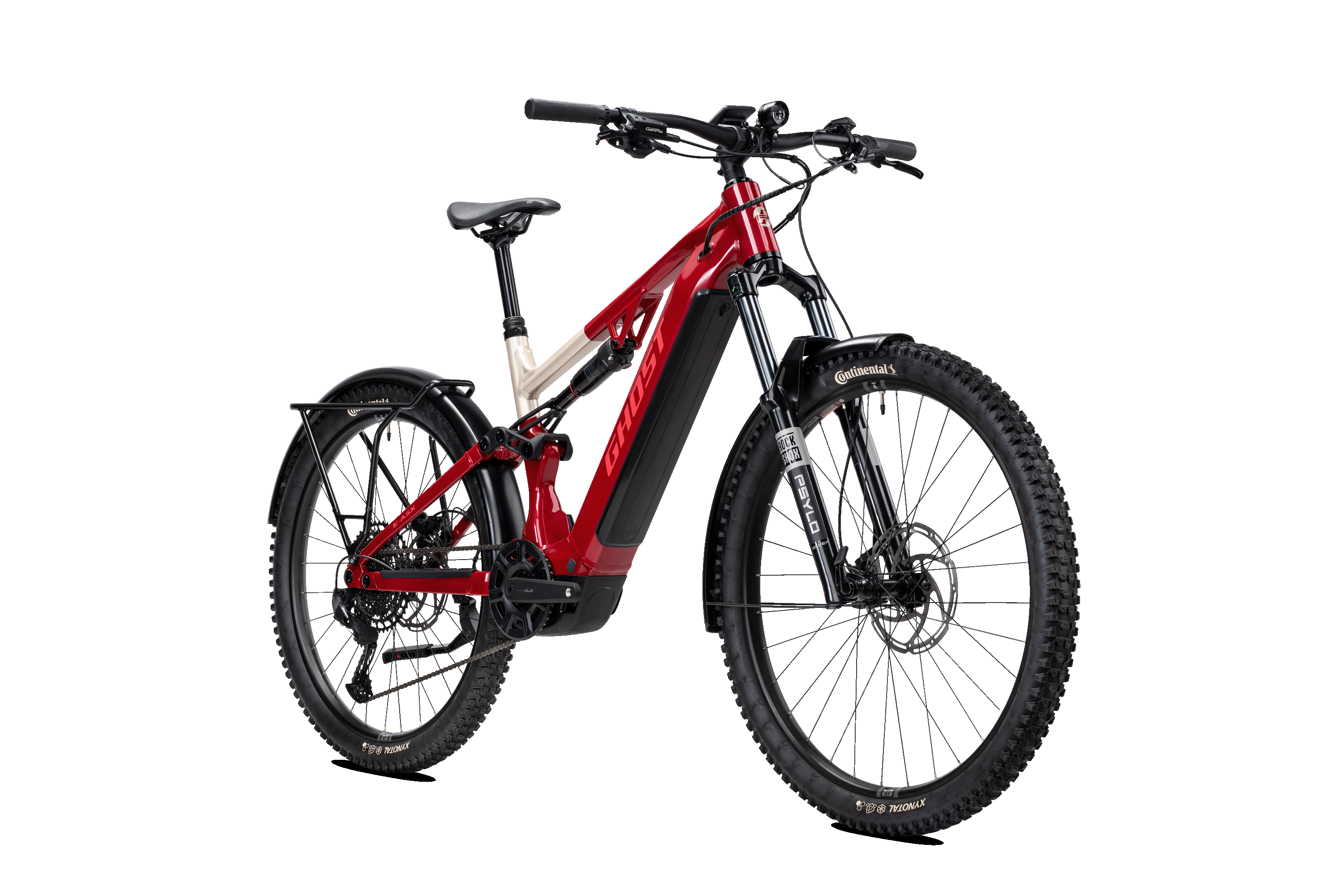 Ghost E-ASX ESSENTIAL EQ rot | 600WH | E-MTB Fully | 2025 | Kettenschaltung