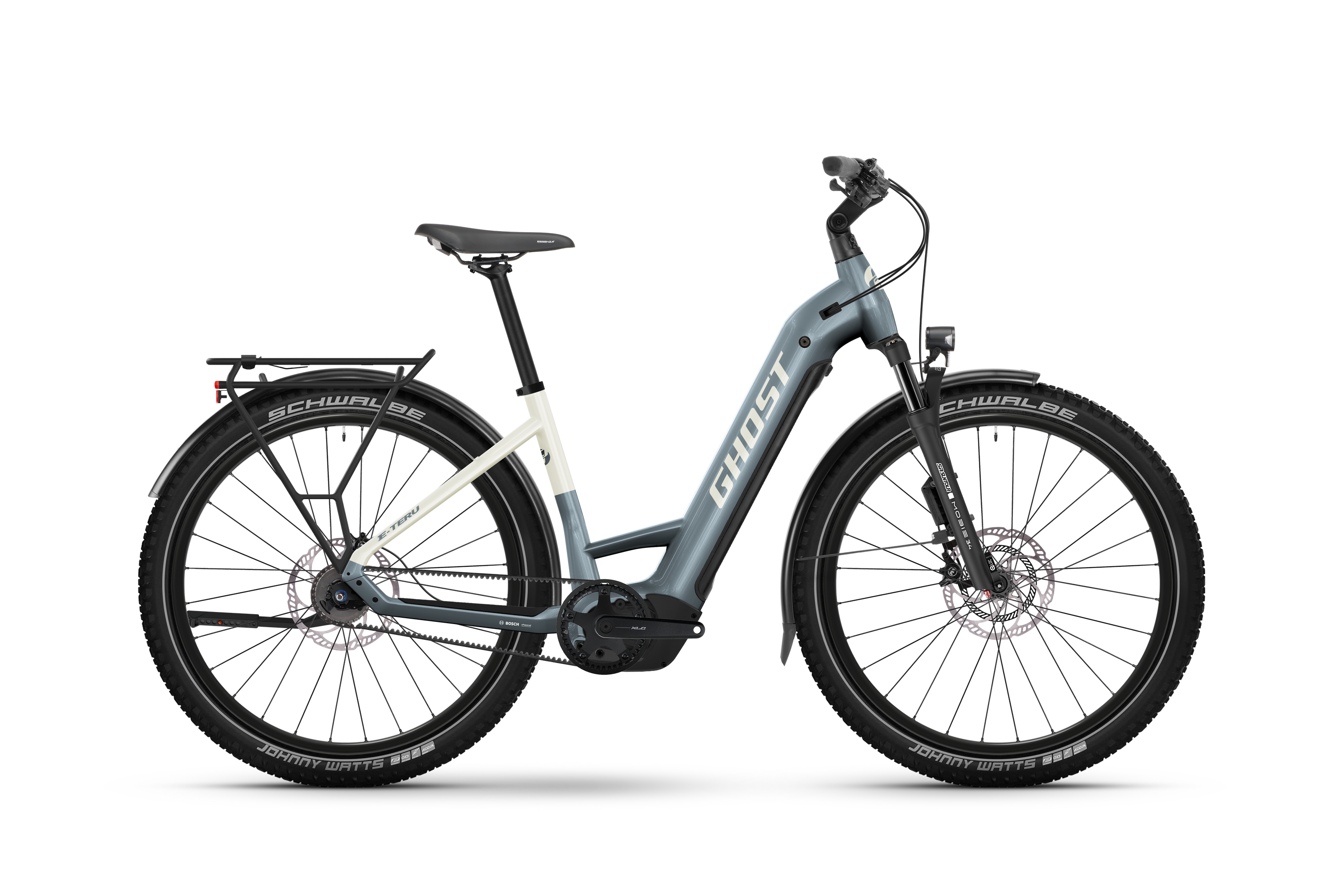 Ghost E-TERU PRO EQ ABS grau | 800WH | E-MTB Hardtail | 2025 | Freilauf