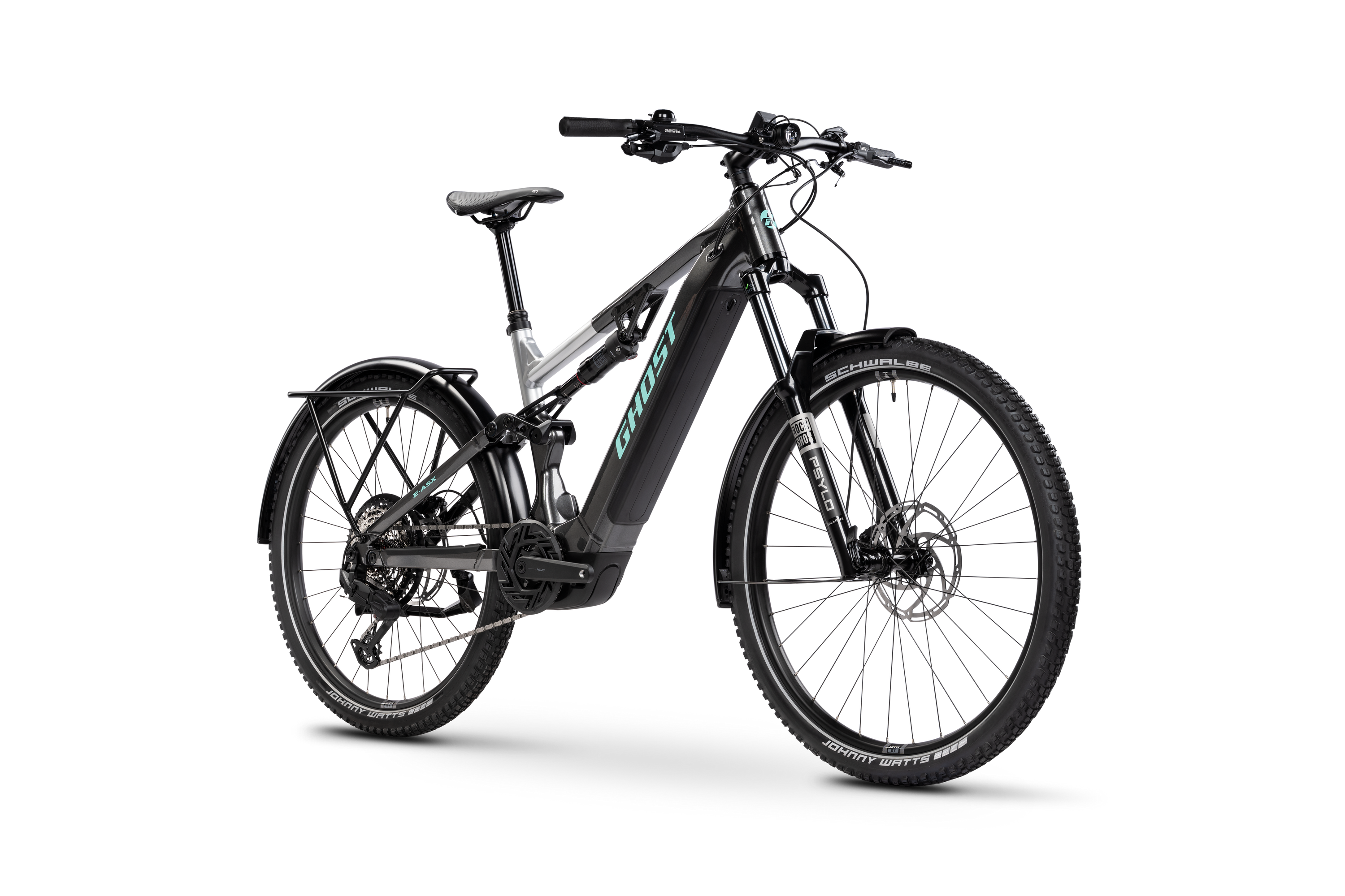 Ghost E-ASX UNIVERSAL HIGH EQ schwarz | 800WH | E-MTB Fully | 2026 | Kettenschaltung